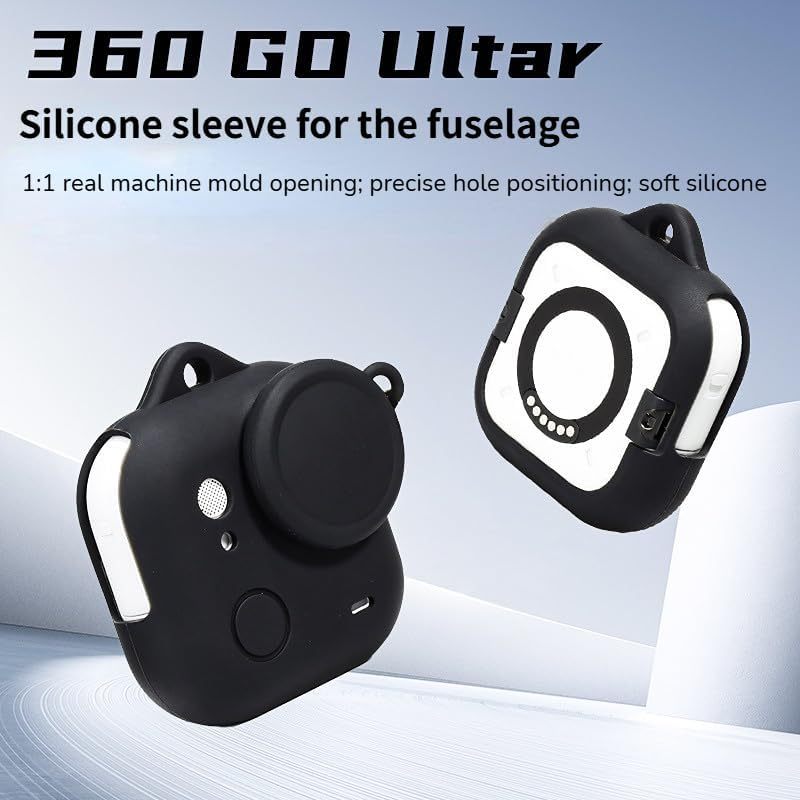 สําหรับ Insta360 GO Ultra กล้องชุดอุปกรณ์เสริม Body ขยายกรอบป้องกันอะแดปเตอร์ Mount OPtical เลนส์ Guards Portrait-focus กรองป้องกันแบบพกพากระเป๋าถือซิลิคอนฝาครอบ - รูปที่ 7