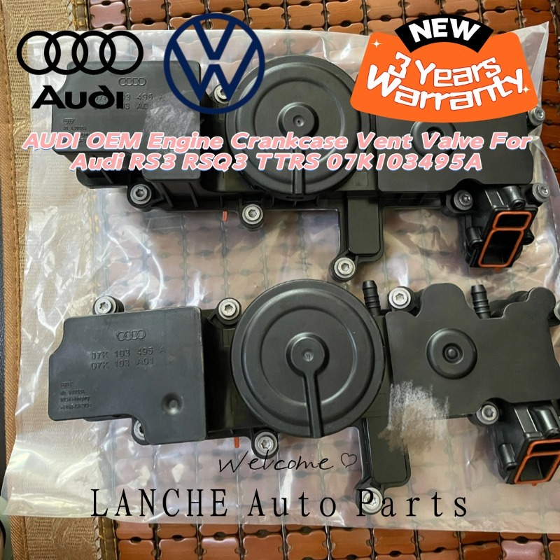 AUDI OEM เครื่องยนต์ Crankcase Vent วาล์วสําหรับ Audi RS3 RSQ3 TTRS 07K103495ก
