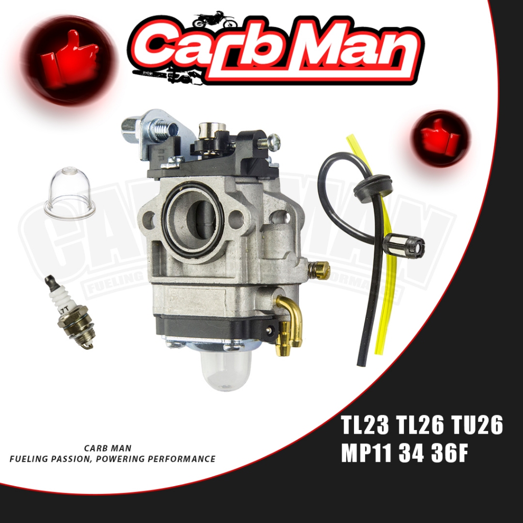 คาบู คาบูเรเตอร์ เครื่องพ่นยา TU26/ 767 /CG260 แบบกดน้ำมัน BD(B-0006)