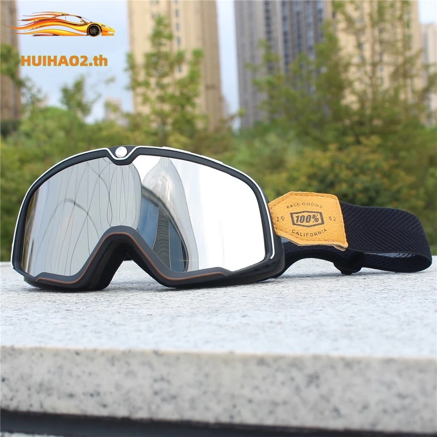 100% แว่นตาหมวกกันน็อค มอเตอร์ไซค์ ย้อนยุค แว่นตาวิบาก ATV วิบาก จักรยานวิบาก แข่งรถ แว่นตากันลม