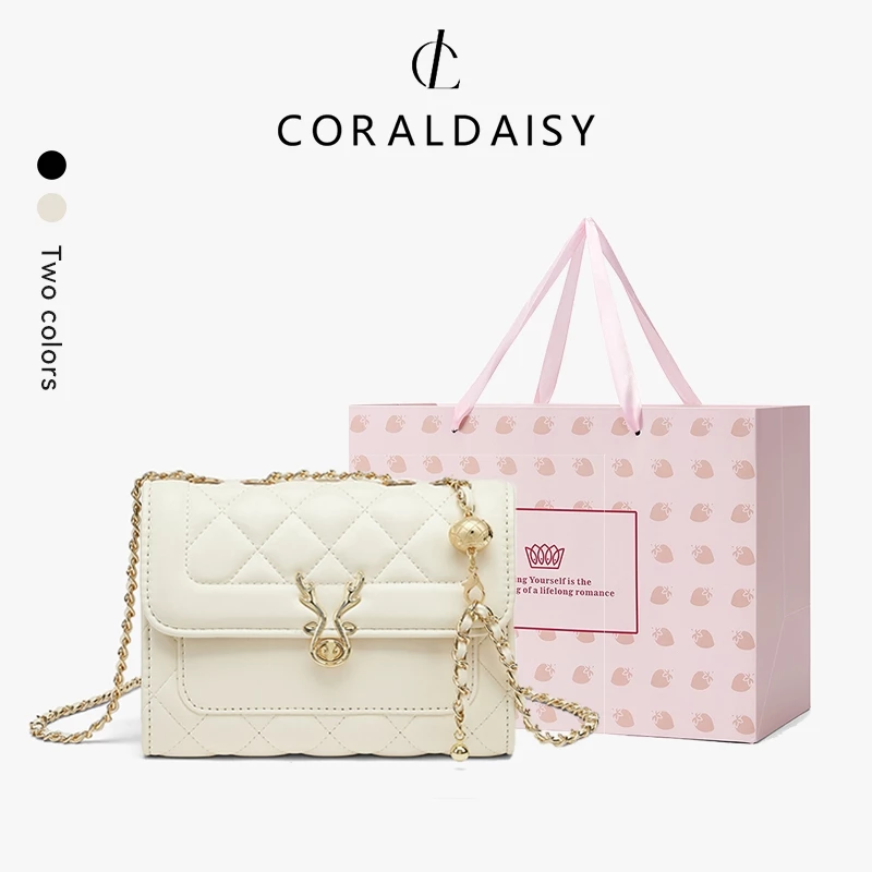 CORALDAISY bag ใหม่ กระเป๋าสะพายข้างผู้หญิง กระเป๋าคาดไหล่ กระเป๋าผู้หญิง