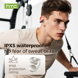 HTC NE56 หูฟังบลูทูธ หูฟังไร้สาย หูฟัง คลิป หูฟังกีฬา IPX5 กันน้ำ หูฟังบลูทูธ โทร คุย ได้