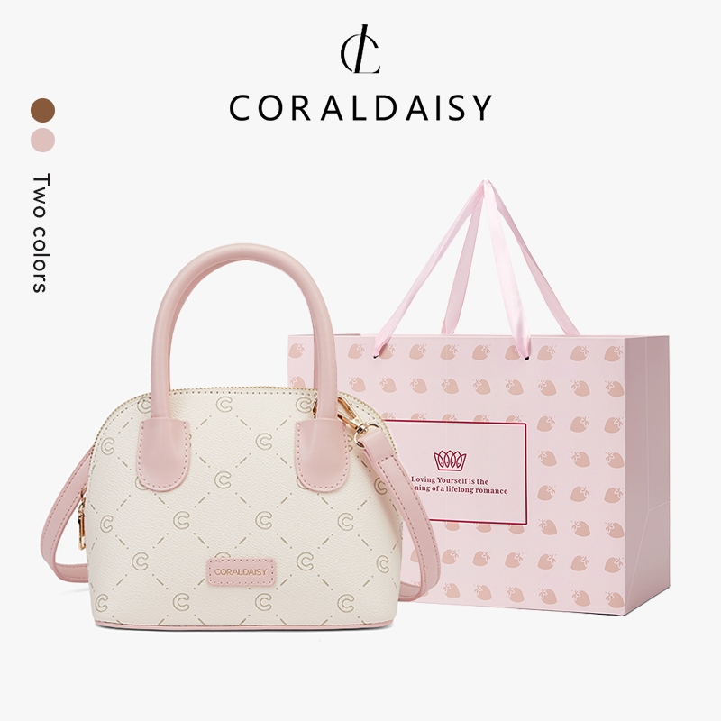 CORALDISY bag ใหม่ กระเป๋าถือผู้หญิง กระเป๋าสะพายไหล่ Messenger แฟชั่นกระเป๋าผู้หญิงหรูหรา