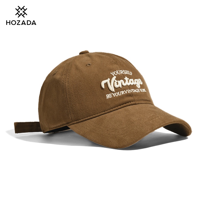 HOZADA หมวกเบสบอลสำหรับผู้ชายและ.unisex ฤดูร้อน ระบายอากาศได้ดี หมวกแฟชั่นป้องกันแสงแดดและปรับขนาดได้