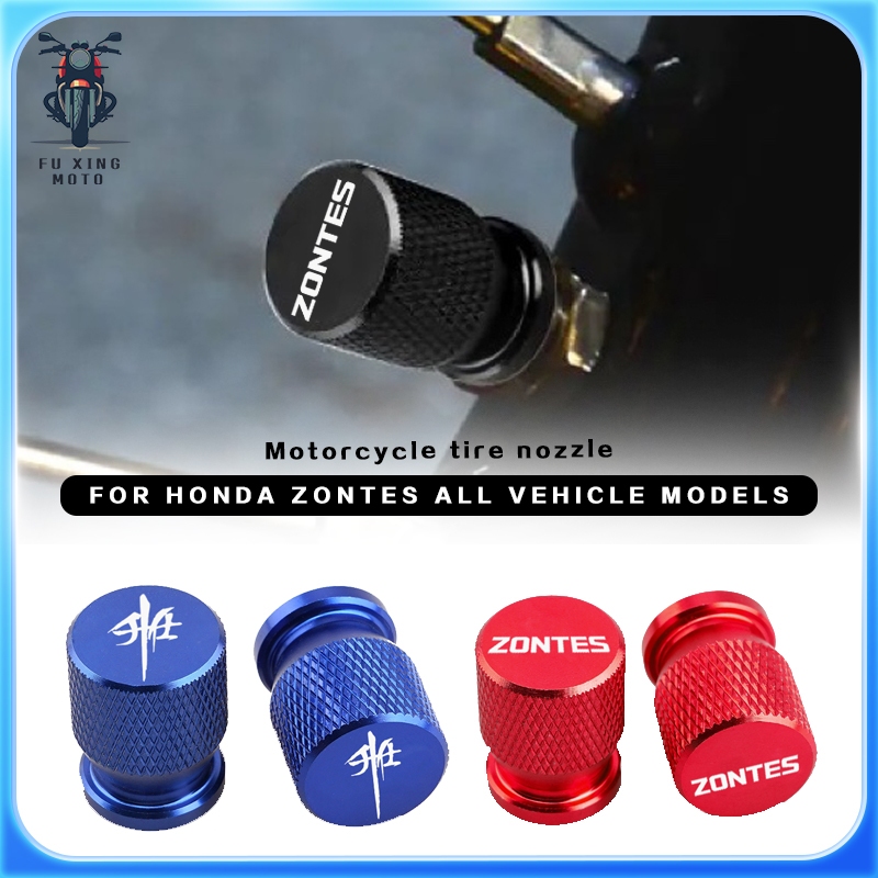ล้อยางวาล์ว Caps Air Port Stem Cover อุปกรณ์เสริมรถจักรยานยนต์สําหรับ ZONTES 368 ZONTES 368G 368E 36