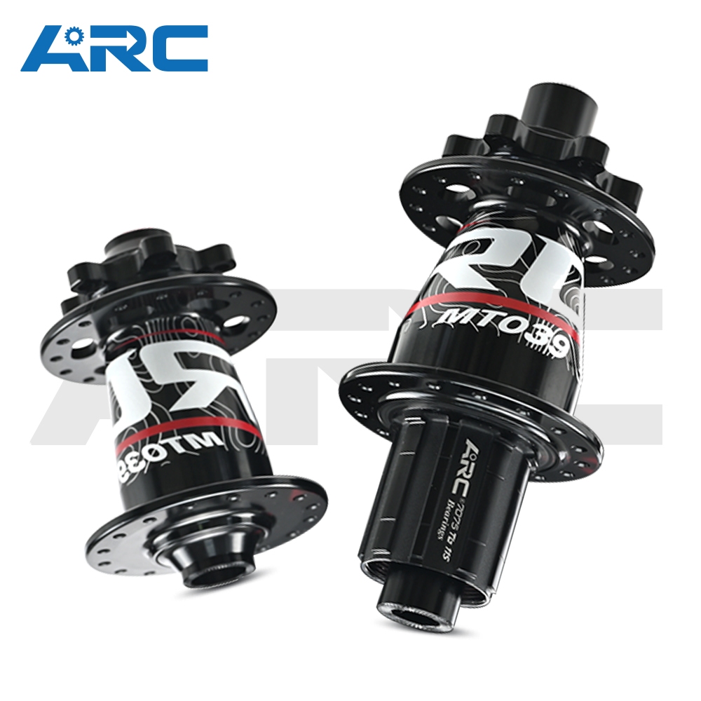 ARC MT039 32 หลุม MTB Hub 6*3 Pawls 114 คลิก Noisy อลูมิเนียมจักรยานจักรยาน Hub แผ่นดิสก์ล้อเบรค Part Freehub HG MS XD 8 9 10 11 12 ความเร็วจักรยาน Hub