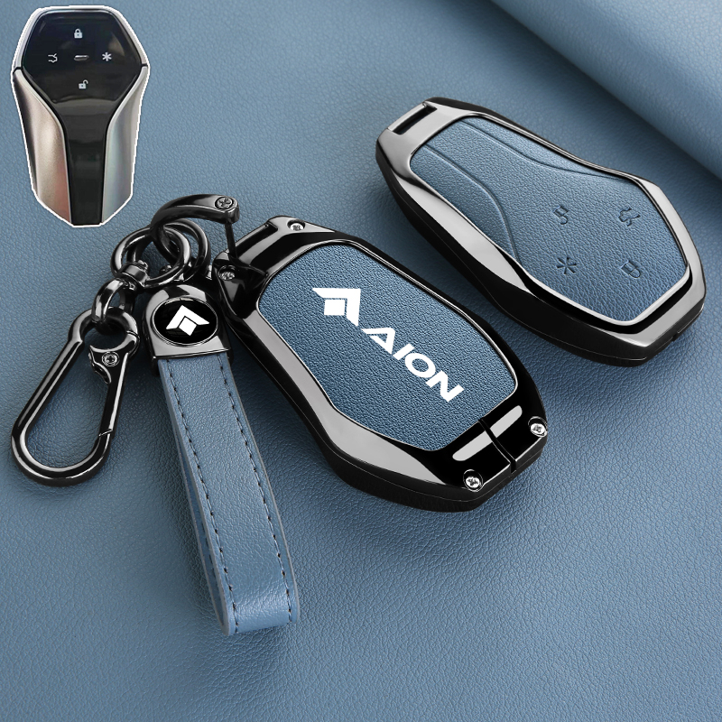 ปลอกกุญแจรถสําหรับ Aion Hyper HT / Aion Hyper GT EV อุปกรณ์เสริมพวงกุญแจ
