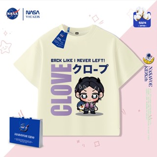 พร้อมส่งภายใน 24 ชม. เสื้อยืดแขนสั้นสำหรับเด็กผู้หญิง พิมพ์ล…