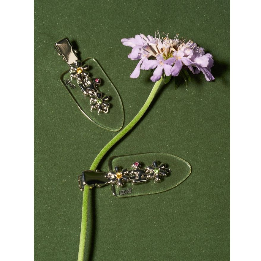 Tagi. Metal Floret Bangs Clip กิ๊บติดผม กิ๊บติดหน้าม้า เครื่องประดับผมน่ารัก - รูปที่ 4