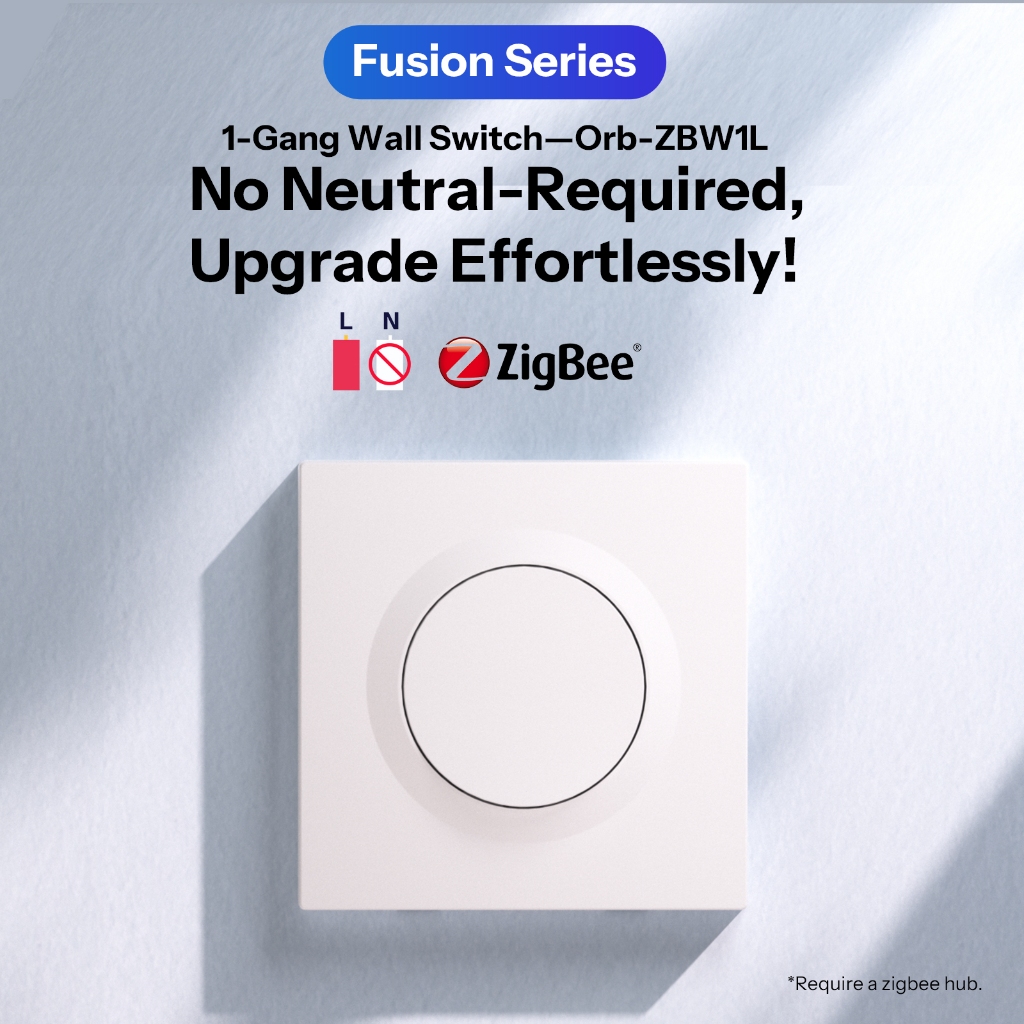 SONOFF ZBMINIL2-E Zigbee สมาร์ทสวิตช์ผนังไม่จําเป็นต้องใช้ Neutral Fusion Series Orb-ZBW1L สมาร์ทสวิ