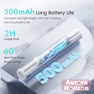 พร้อมส่งในกรุงเทพฯ🌟 เครื่องอบเล็บพกพาไร้สาย มี 6 สี ไฟฉายอบเล็บ 3W L’UGX LG-206 | หลอดไฟเพชรคู่ 500mAh | มือถือพกพา สีสวยจับถนัดมือ ชาร์จแม่เหล็ก น้ำหนักเบา