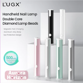 พร้อมส่งในกรุงเทพฯ🌟 เครื่องอบเล็บพกพาไร้สาย มี 6 สี ไฟฉายอบเล็บ 3W L’UGX LG-206 | หลอดไฟเพชรคู่ 500mAh | มือถือพกพา สีสวยจับถนัดมือ ชาร์จแม่เหล็ก น้ำหนักเบา