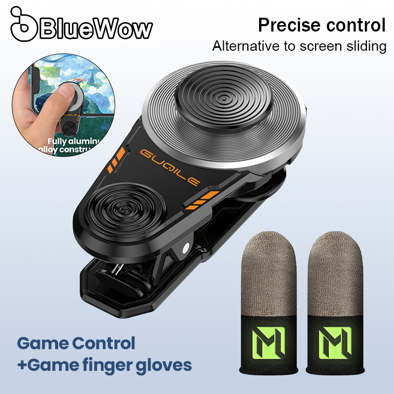 BlueWow X1 เกมมือถือจอยสติ๊ก Controller Thumb Stick Grip ระบบควบคุมทิศทางที่ละเอียดอ่อนสําหรับการเล่