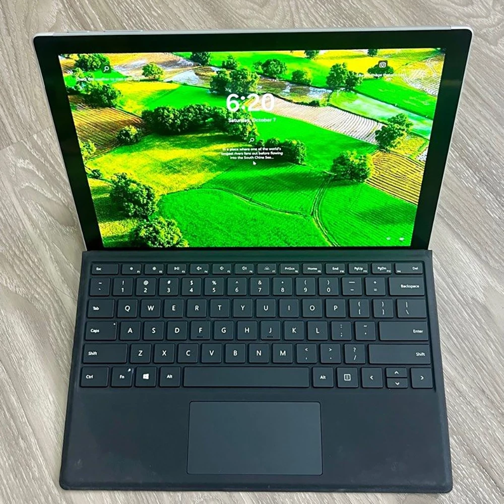 ใช้ Microsoft Surface Pro 5 Intel i5 i7 7th Gen 7300U 8GB RAM 256GB SSD 12.3 นิ้ว 2K หน้าจอสัมผัส SIM 4G LTE Wifi Windows 11 แท็บเล็ตแล็ปท็อป 2in1 PC คอมพิวเตอร์เดสก์ท็อป thumbnail 7