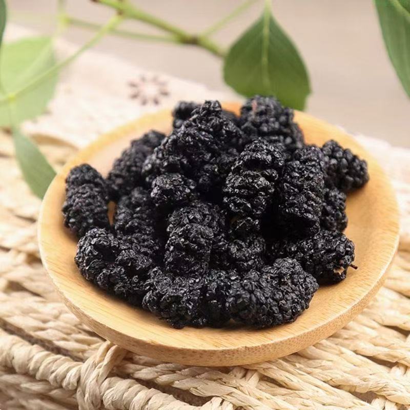 🍇ขายร้อน🍇ลูกหม่อนดำ มัลเบอร์รี่แห้ง 250g-500g ชาผลไม้ มัลเบอร์รี่อบแห้ง สามารถทำไวน์ได้ สามารถล้างออกได้ อบธรรมชาติ มัลเบอร์รี่ Dried fruit 黑桑葚干