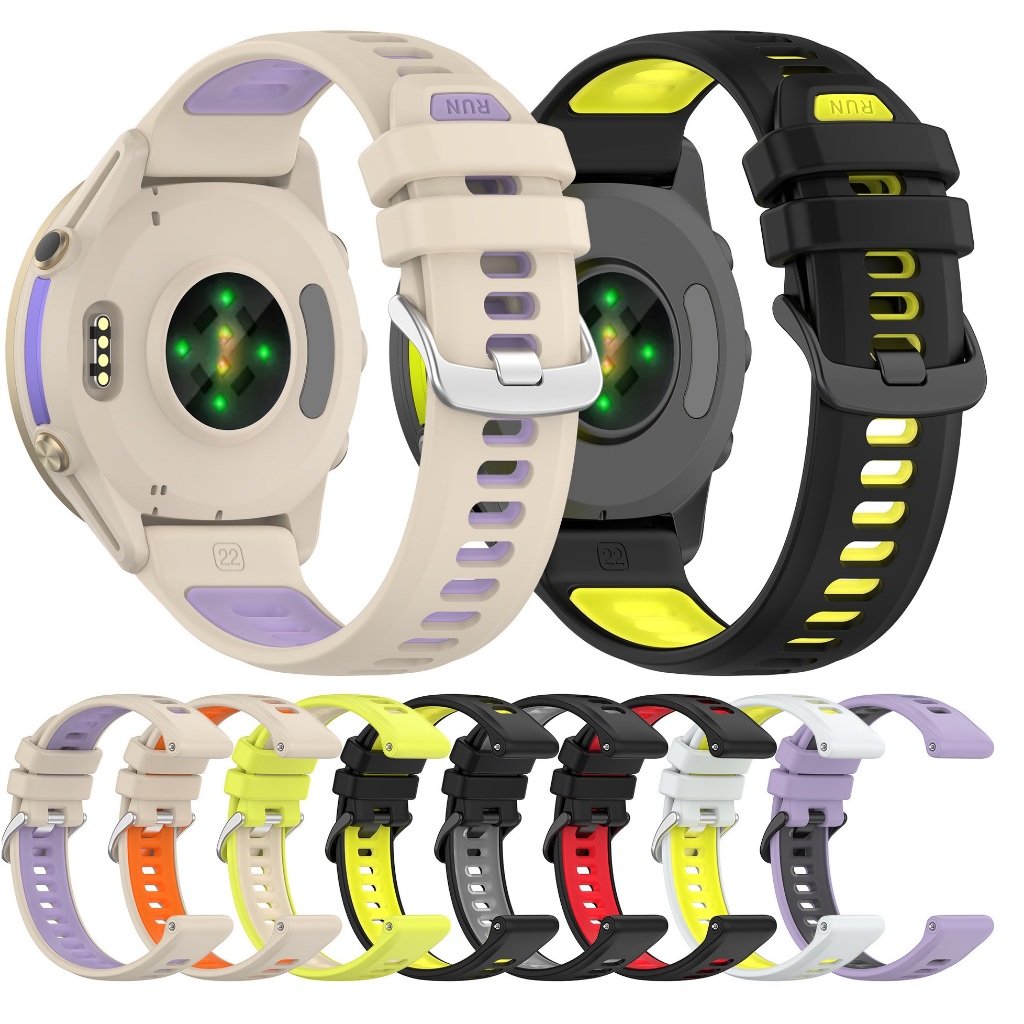 Sports Watch Strap For สาย Garmin Forerunner 970 Strap Silicone Garmin Forerunner 570 Strap Garmin 9