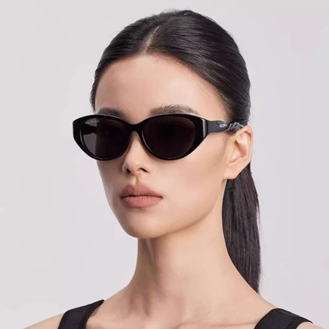 กรอบตาแมวสไตล์ยุโรปและอเมริกา แว่นตากันแดดหรูหรา UV400 สำหรับทั้งผู้ชายและผู้หญิง - รูปที่ 2