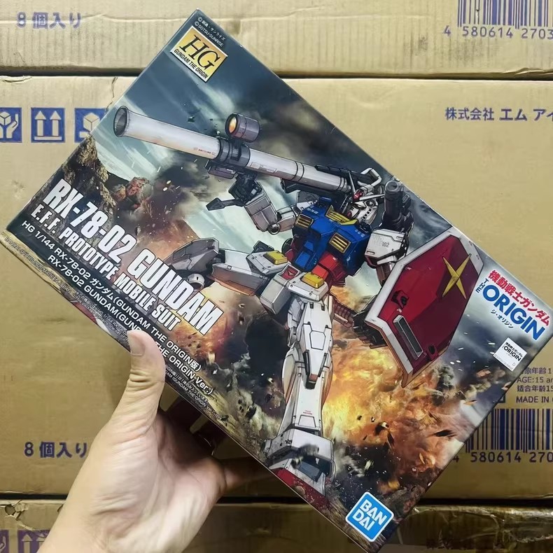 Bandai RX-78-2 Origin 78 HG GTO 026 1/144 Original Gundam Assembly Model