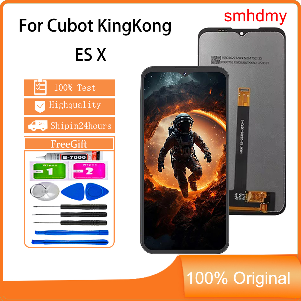 Smhdmy สําหรับ Cubot KingKong ES X จอแสดงผล LCD เปลี่ยนหน้าจอสัมผัส
