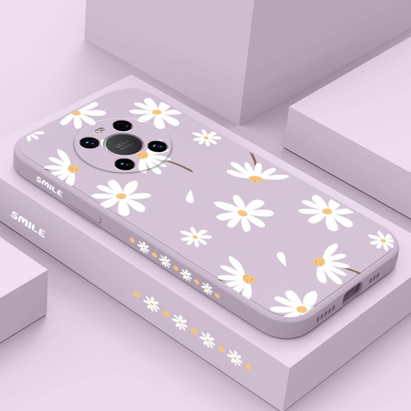 เคสโทรศัพท์ Daisies ธรรมดาสําหรับ Huawei Honor X9B X9A X9C X8 X8B X7B X6B Y8P Y7A 4G 5G การออกแบบสร้