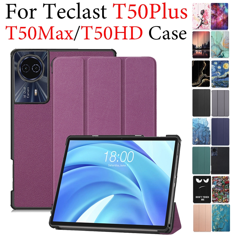 สําหรับ Teclast T50Plus 2024 T50Max T50HD 11.0 Tri-Fold Flap Cover T50 Plus T50 Max T50 HD PU หนังแม