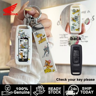 TPU ฝาครอบกุญแจรีโมทปลอก เคสกุญแจ Honda giorno+ pcx160 Scoop…