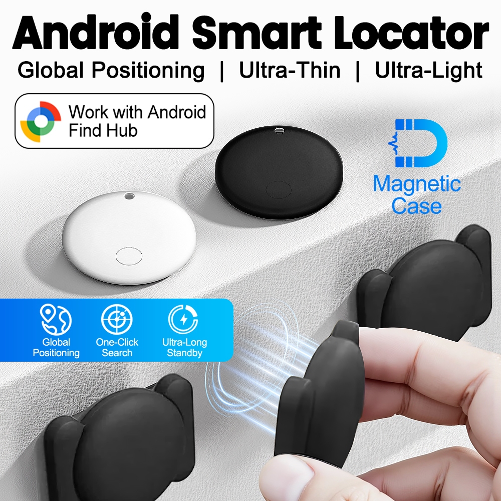 Mini Tag GPS Tracker สําหรับ Android Google Find My Gps Locator Air Tag รถอุปกรณ์ติดตาม GPS Tracker 