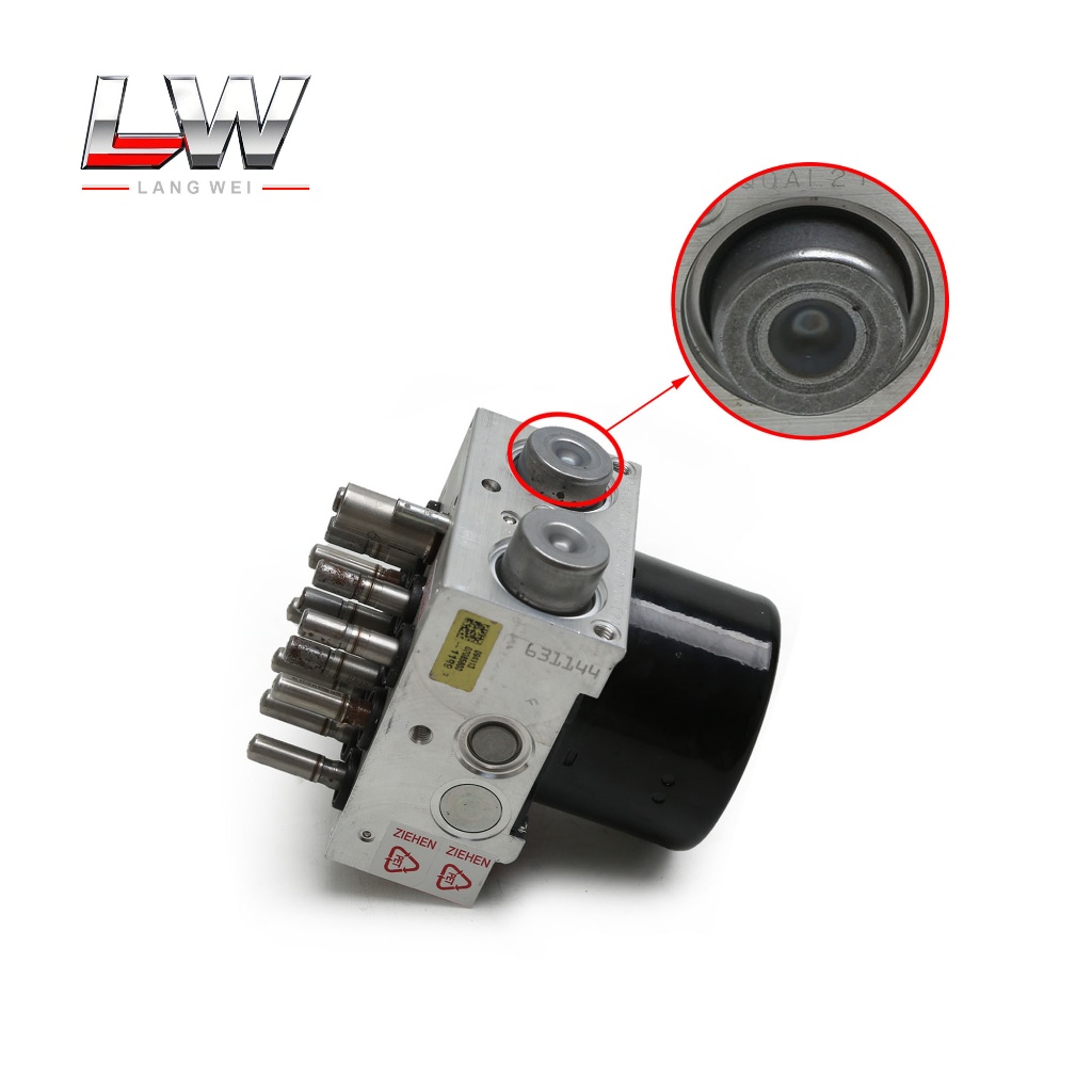 ABS Anti ล็อคเบรคปั๊มควบคุมหน่วย ABS บล็อกไฮดรอลิก 4L0 614 517 D สําหรับ 2007-2015 Audi Q7 4L 4L0614