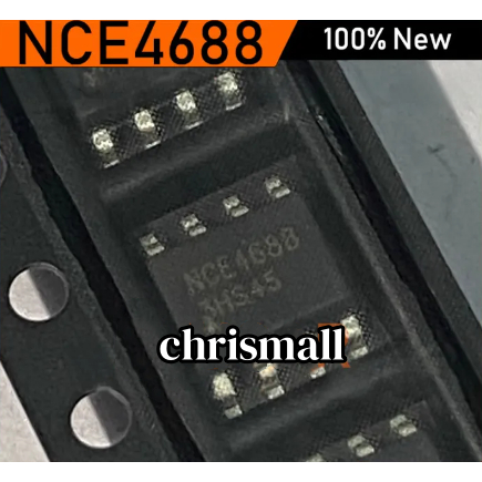 10PCS NCE4688 SOP8 NCE 4688 N4688 SOP-8 60V/6.3A -60V/-5A N และ P-Channel Power MOSFET ใหม่ IC เดิม