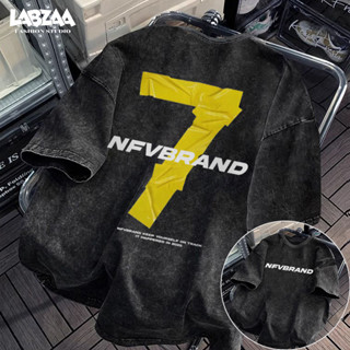 เสื้อยืดคอกลมแขนสั้น ใส่สบาย ระบายอากาศ  ไม่ต้องรีด ลายสองด้…