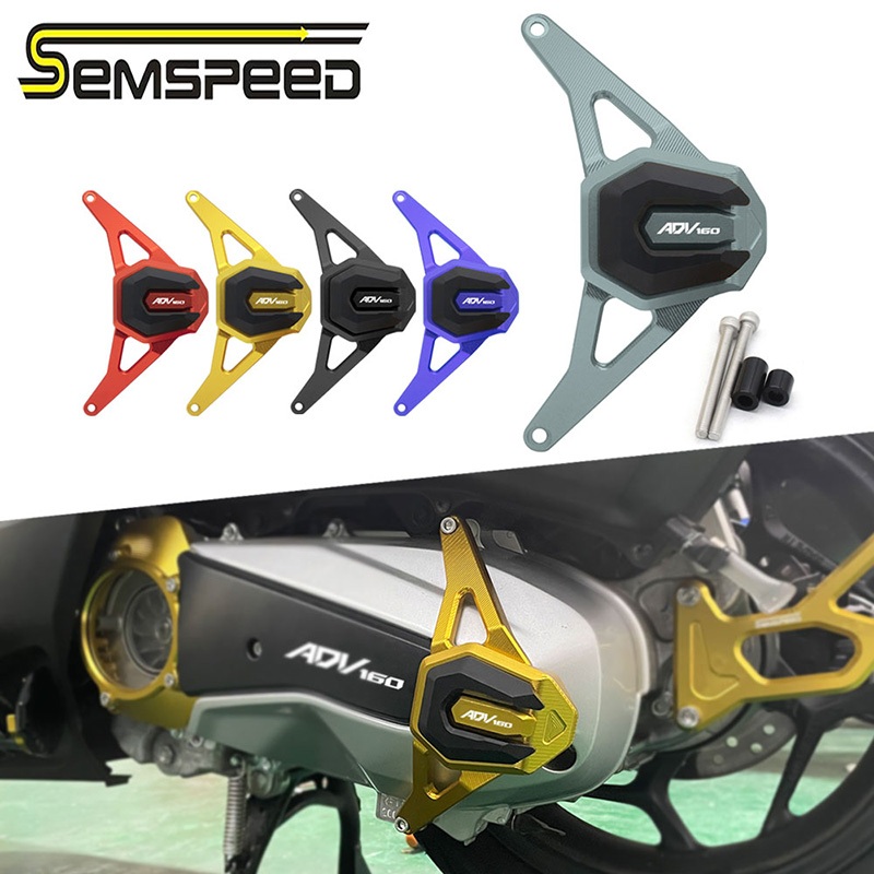 SEMSPEEDMotorcycle CNC เครื่องยนต์ Guard Crank กรณีสําหรับ Honda ADV160 ADV 160 2022-2025