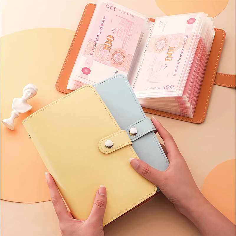 สมุดออมเงิน ใส่ได้ 100 แผ่น สมุดโน๊ตสมุดบัญชี ท้าทายออมเงิน Savings Book สมุดบันทึกการออม สมุดเก็บเงิน  ใส่ 10000บาทได้ thumbnail 9