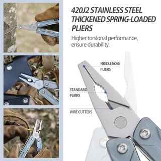 NexTool Mini Sailor S11 Multitool 11-in-1 ของขวัญสําหรับผู้ชาย NE20156B สีฟ้า