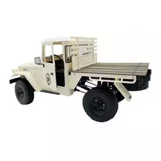 ในสต็อก StarshipRC WPL C44 RTR 1/16 Scale 4WD RC Off-Road รถบรรทุก FJ45 สมจริงไฟฟ้ารถปีนเขาของเล่น thumbnail 9