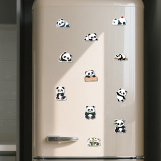 5/10/20PCS น่ารักแพนด้าตู้เย็นแม่เหล็ก/ Pegboard อุปกรณ์ตกแต…