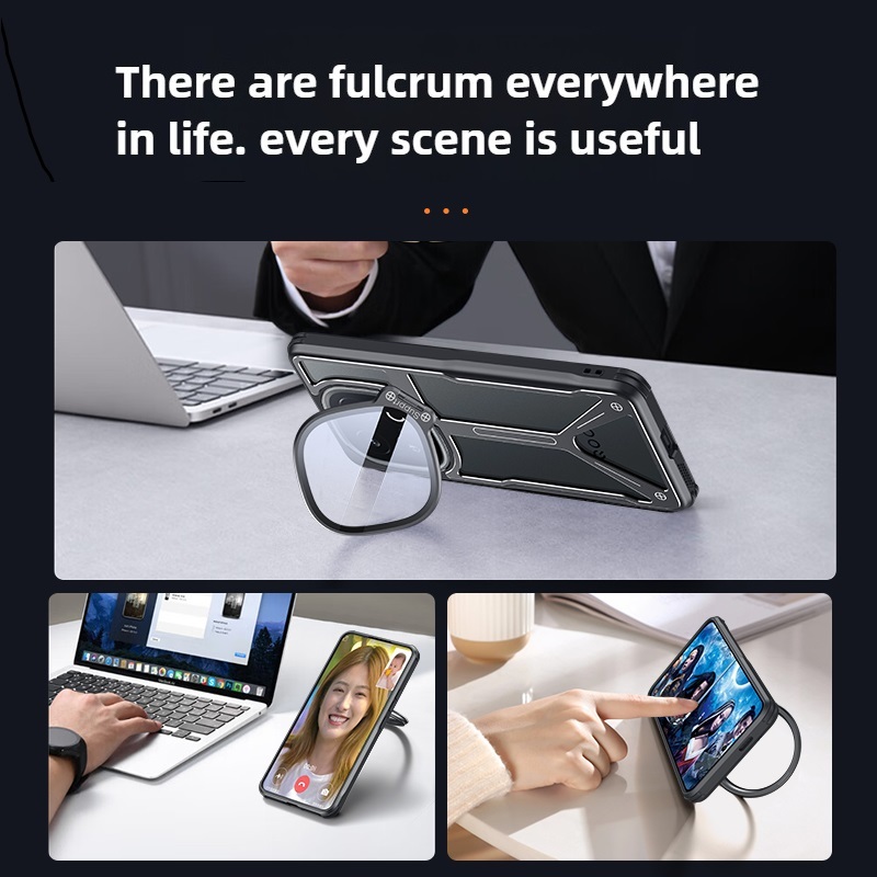 สําหรับ Vivo iQOO 13 12 กรณี Breathable การกระจายความร้อนการออกแบบกลวง anti drop ฝาครอบสําหรับ Vivo x200 Ultra x200 pro พร้อมผู้ถือเลนส์เคสโทรศัพท์ - รูปที่ 4