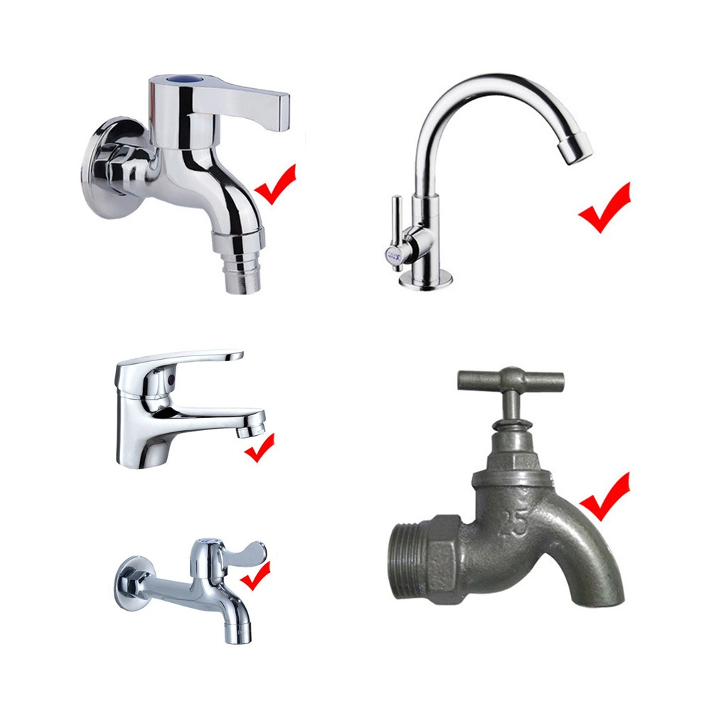 3/4 “,16 มม.เครื่องซักผ้าก๊อกน้ํา Universal อะแดปเตอร์รดน้ําชลประทานอุปกรณ์สําหรับเครื่องซักผ้าแบบพกพาอ่างล้างจานก๊อกน้ํา
