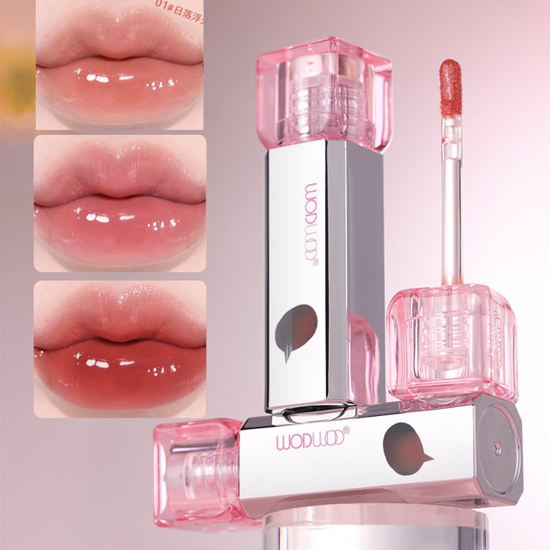 WODWOD Mirror Light Transparent Essence Water Lip Gloss