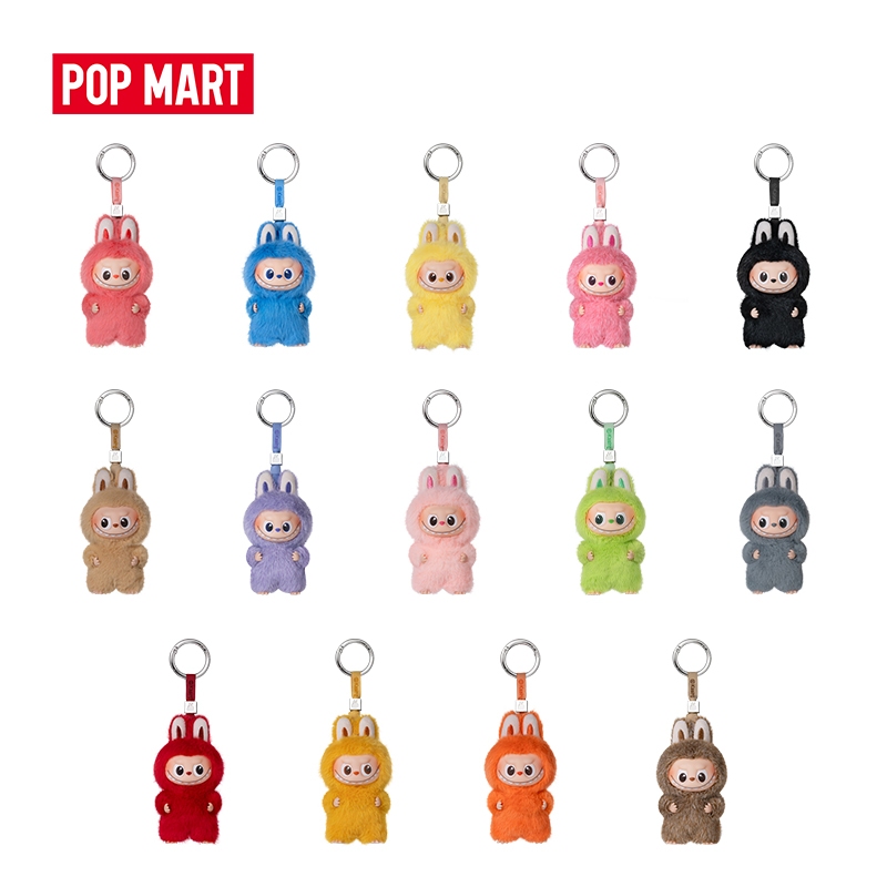 POP MART THE MONSTERS Pin for Love Series-Vinyl Plush Pendant Blind Box (N-Z) - ภาพย่อย 2