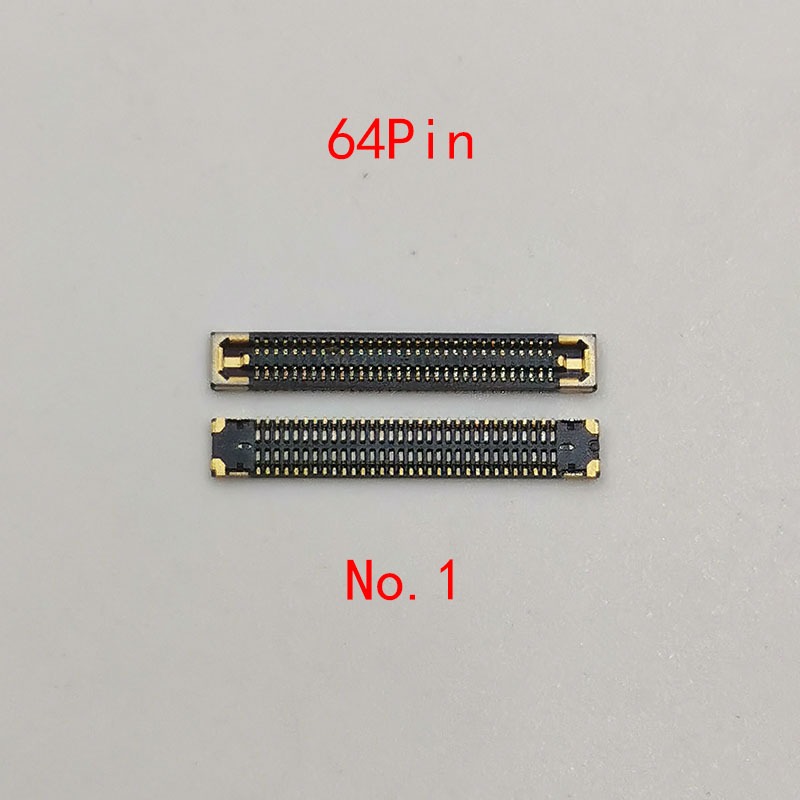 SAMSUNG 2-5pcs 64pinจอแสดงผลLCD FPCสําหรับSamsung S10 Note10 Plus S10 + 5G S10E NOTE9 W20 พับG970 G9