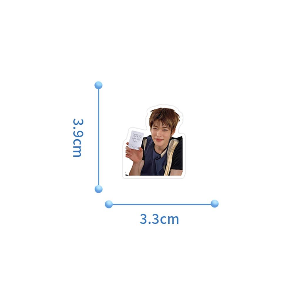100 ชิ้นเกาหลี K-pop Idol Boy Group Riize สติกเกอร์โทรศัพท์กระเป๋ากันน้ําสติกเกอร์พัดลมของขวัญ ราคา ถูกที่สุด ดีลบีเคเค แกลเลอรีภาพที่ 2