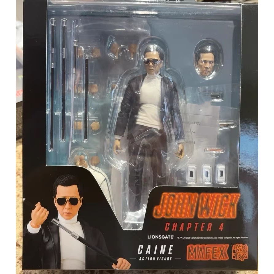 MAFIX MedicomToy John Wick 4: Master Kane Ip Man Donnie Yen Action Figure