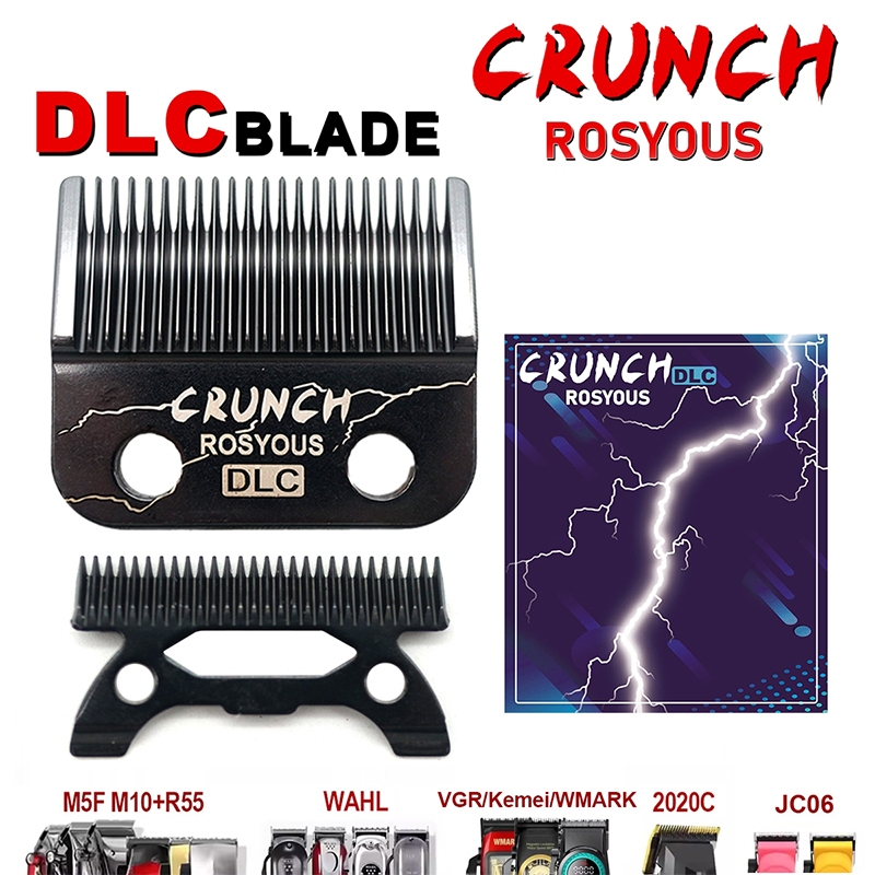 Professional DLC ใบมีดปัตตาเลี่ยนไฟฟ้าสําหรับ JUCAI JC06/V001/8148/V003/R66/M10 Madeshow/Vgr/Kulilan