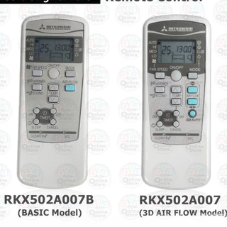 100% Mitsubishi Heavy Industries Air Con รีโมทคอนโทรล RKX502A007B/RKX502A007
