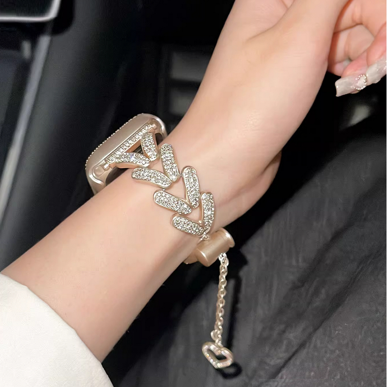 Bling Starlight Wheat Band For Huawei Watch Fit 4 Pro สาย Diamond สาย Huawei Watch Fit 4 Case Diamon