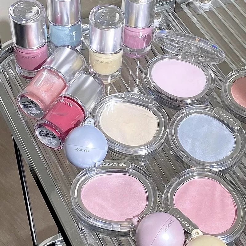 Joocyee Ouro series Crystal Transparent Lip gloss Summer Lip gloss Blush Highlight Student Female