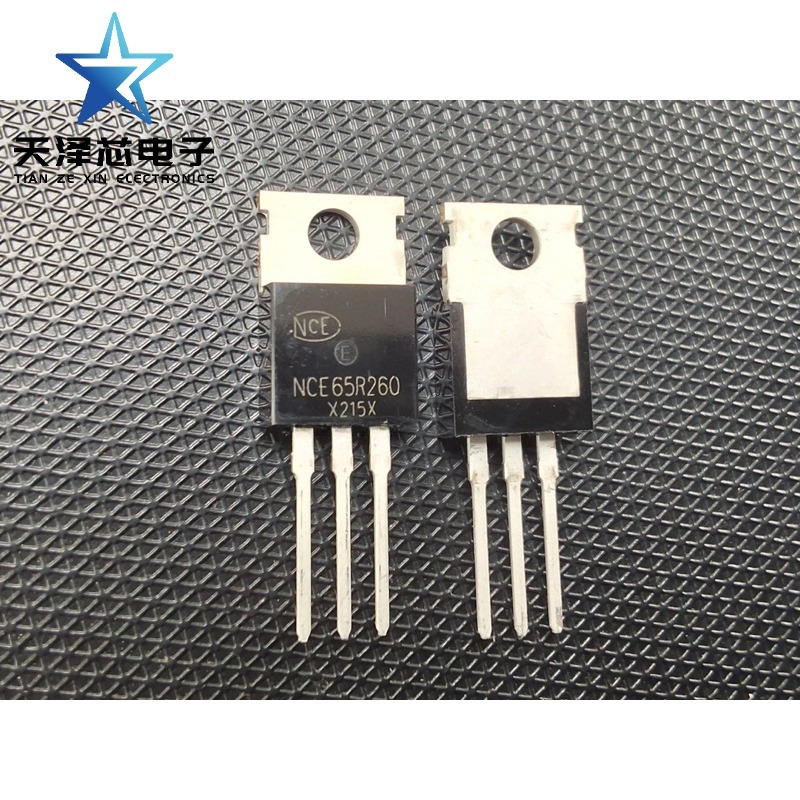 2pcs original NCE8580 N-channel FET NCE65R260 ปลั๊กตรง TO-220 NCE60P25 60P50 6890 6990 7080 7190 758