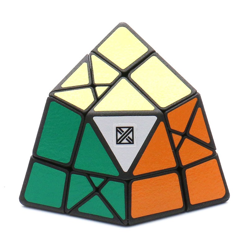 X2 Xsquared Heptastar SLA MJF 3D การพิมพ์สีเขียวหลักสีดํา Magic Cube Twisty ปริศนาวัยรุ่นปัญญาของเล่