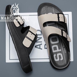 รองเท้าแตะผู้ชาย Marlowmatt | กันลื่นกันน้ําน้ําหนักเบา | วั…