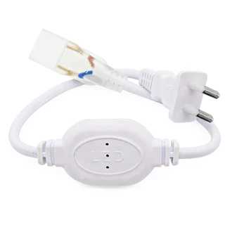 [COD] อะแดปเตอร์ไฟ 220V ใช้สำหรับเชื่อมต่อสายไฟนีออน Flex 2835 แถบแสง